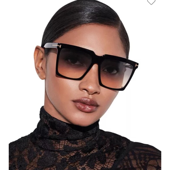Not for sale Tom Ford Sabrina Square Sunglasses, 58mm - Picture 2 of 14